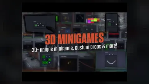 3d Interactive Minigames Bundle 30 Unique for FiveM