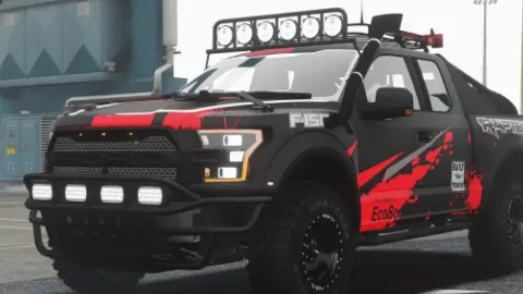 Raptor 2017 front view - FiveM off-road vehicle
