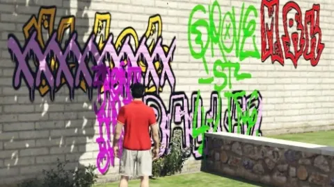 Graffiti Spray Anything On Walls for FiveM