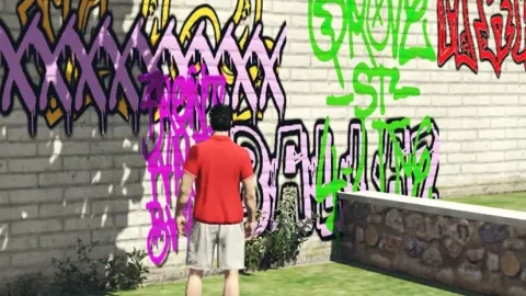 Rcore Spray in-game UI - FiveM gang and crime script