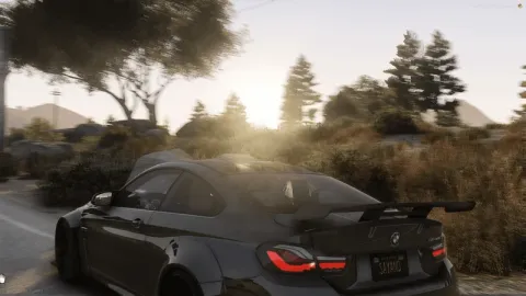 Realistic Reshade 4 cinematic preset with deep shadows in FiveM