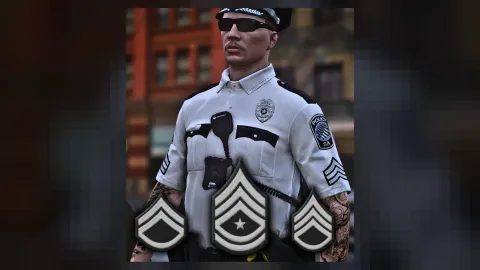 Reckle Chevron Stripe EUP Pack - clothing pack for FiveM GTA 5 roleplay