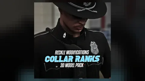 Reckle Collar Rank EUP Pack - clothing pack for FiveM GTA 5 roleplay