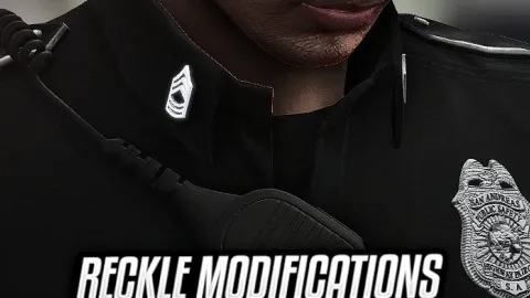 Reckle Collar Rank EUP Pack preview - FiveM clothing pack