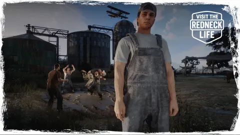 Redneck clothing pack outfit worn by an MP Male character in FiveM