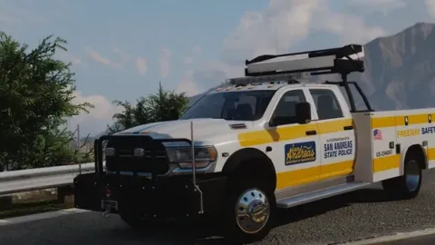 Redneck Modifications LLC 2020 Generic 5500 Class DOT Utility Bed Truck - utility truck for FiveM GTA 5 roleplay