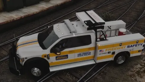 Redneck Modifications LLC 2022 Generic 5500 Class DOT Utility Bed Truck - utility truck for FiveM GTA 5 roleplay