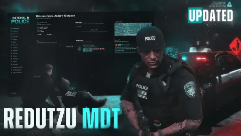 Redutzu MDT in-game UI - FiveM MDT and dispatch script