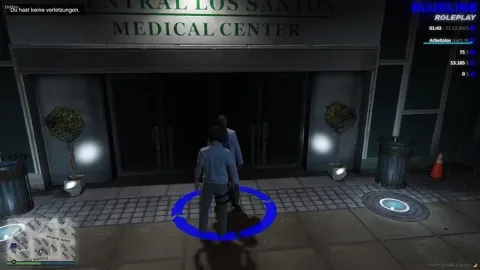 Revive Station Ambulance Job Activated Deactivated - EMS and medical script for FiveM GTA 5 roleplay