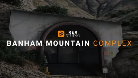 Rex Banham mountain complex mlo hideout compound for FiveM