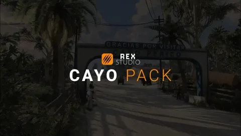 Rex Cayo Pack V4 Cayo Pack MLO shown in-game for FiveM