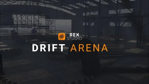 Drift Arena MLO racetrack with pits in FiveM