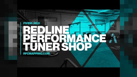 Redline Tuner Shop performance garage interior for FiveM by RFC