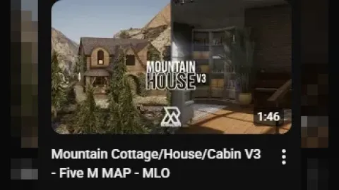 Maps pack preview showing several FiveM interiors and exteriors in one bundle