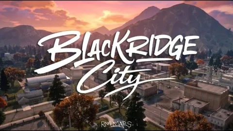 Black Ridge City custom map district for FiveM