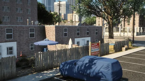 RM Hyde Park West Hood — FiveM MLO preview screenshot