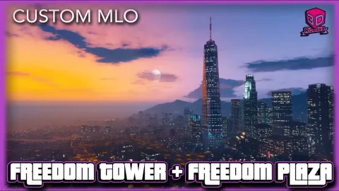 Robbbs Freedom Tower MLO - nightclub and casino MLO for FiveM GTA 5 roleplay