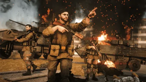 Russian ultranationalists clothing pack worn by a FiveM freemode male character
