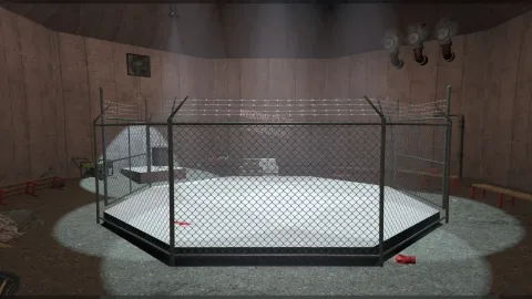 Fight club MLO underground arena for FiveM