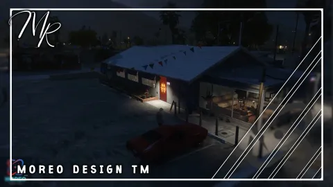 Sandy Shores Hookah Bar MLO lounge interior in FiveM