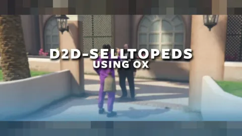 Sell items to peds menu in FiveM with an NPC buyer transaction