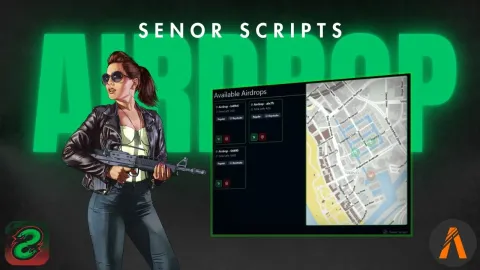 Senor Ultimate AirDrop - activities and minigames script for FiveM GTA 5 roleplay