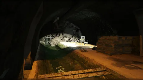 Sewer methlab drug lab hidden in damp storm tunnels beneath the city — view 2