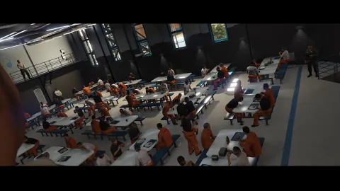 ShmanWorks Bolingbroke Prison MLO interior view - FiveM prison MLO