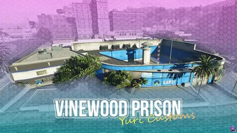 SLB2K11 Vinewood Prison MLO - prison MLO for FiveM GTA 5 roleplay