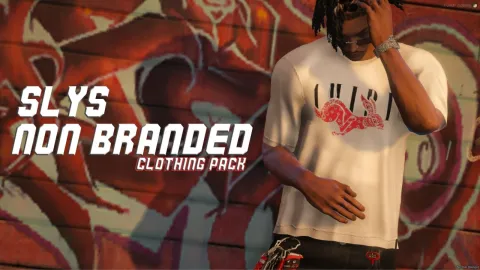Slys Male Clothing Pack showing non-branded tops and bottoms for characters — view 2