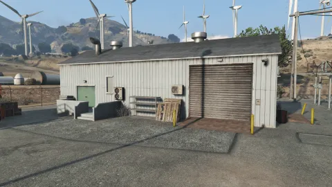 Small warehouse interior mlo empty industrial unit for FiveM roleplay