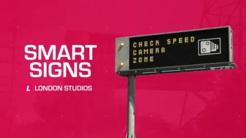 Smart Signs FiveM script — editable dynamic road sign