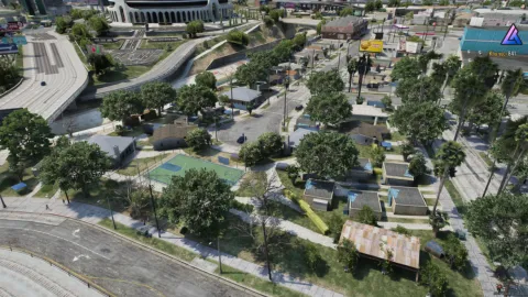 Reworked Grove Street MLO block for FiveM gang roleplay