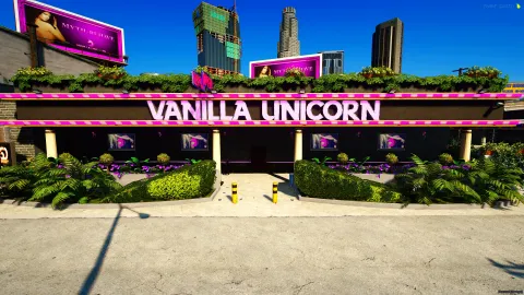 Vanilla nightclub mlo interior with dance floor and VIP booths in FiveM