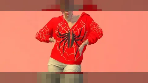 Spider jacket on a FiveM MP Female character