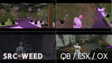 SRC WEED - drugs script for FiveM GTA 5 roleplay