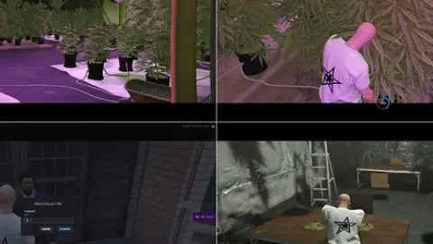 SRC WEED in-game UI - FiveM drugs script