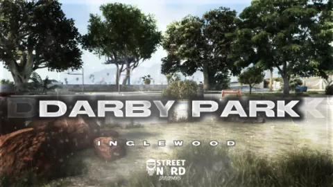 Street Nerd Darby Park MLO - custom map for FiveM GTA 5 roleplay
