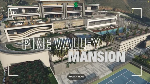 Pine Valley Mansion luxury estate interior for FiveM roleplay