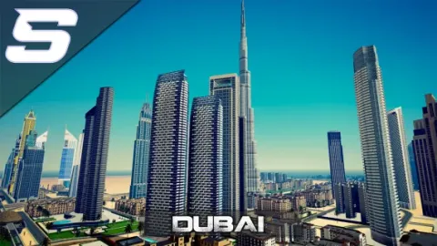 Swaggy Dubai mlo luxury interior with gold finishes and grand lounge — FiveM MLO