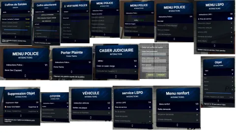 Tan LSPD police job officer on duty at a police station — FiveM script