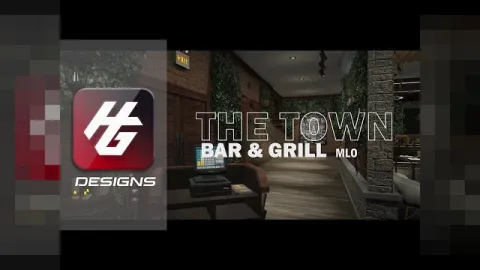 The Town rustic bar and social hub for FiveM