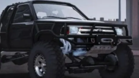 Toyota HiLux Crawler front view - FiveM off-road vehicle