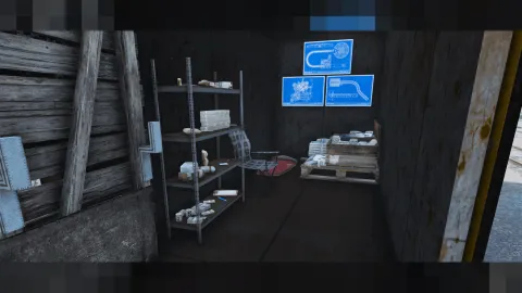 Train Hideout Base MLO carriages and trackside base in FiveM — view 2