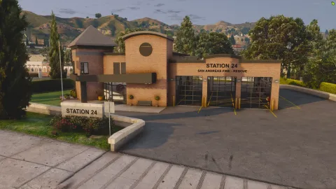 TrooperCorentin Richman FD MLO interior view - FiveM fire station MLO