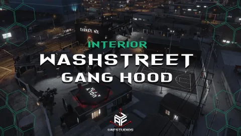 UAF Wash Street gang hood urban neighbourhood MLO in FiveM