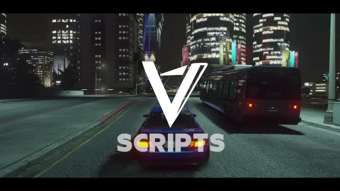 Vehicle Camera Shake driving effect in a FiveM car chase