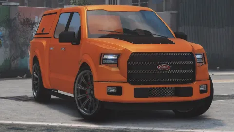 Vapid Caracara lore-friendly pickup truck in FiveM