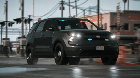 Vapid Police Cruiser lore-friendly patrol car for FiveM