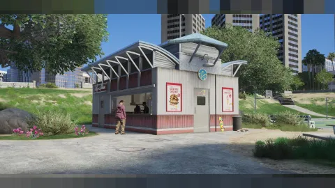 Vespucci Park MLO beachside green in FiveM — view 2